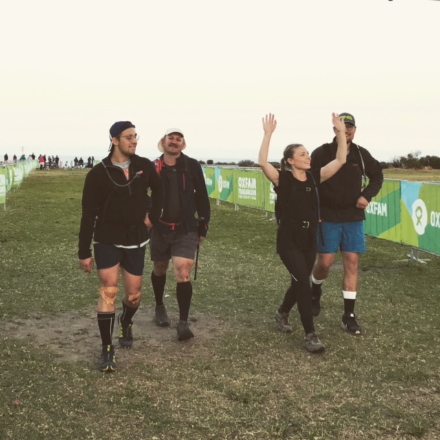 omnisure crossing the finish line